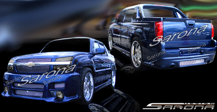 Custom Chevy Avalanche Truck Body Kit 2002 2006